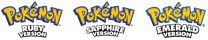 Pokémon Ruby / Sapphire / Emerald